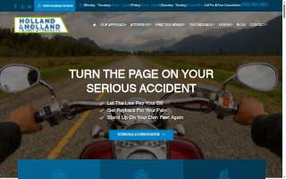 Holland & Holland Law Offices website