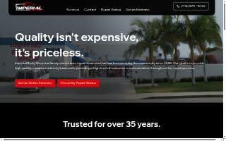 Imperial Body Shop of La Habra website