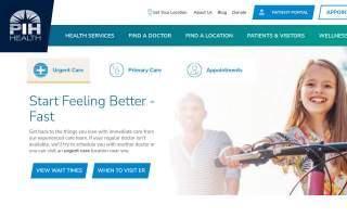 PIH Health Family Medicine La Habra website