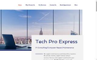 Tech Pro Express website