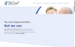 Tricord Senior Care website