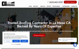 Commercial & Industrial Roofing Co Inc of La Mesa website