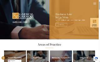 Garmo & Garmo, LLP website