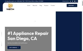 Gold Fox Repair website