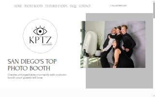 KPTZ Photo Booth Rental of La Mesa website
