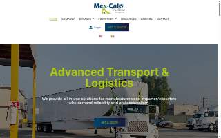 Mex-Cal Truckline - San Diego Trucking of La Mesa website
