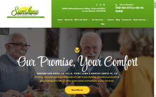 Sunshine HHA Organization, Inc. website