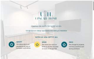 Upscale Home website