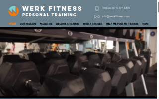 Werk Fitness Personal Training - La Mesa website