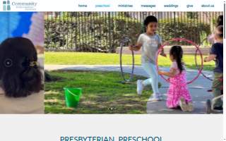 Community Presbyterian Preschool website