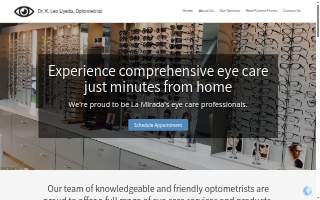Idoc Optometry website