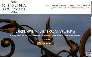 Orduna Iron Works website
