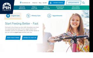 PIH Health Home Health La Mirada website