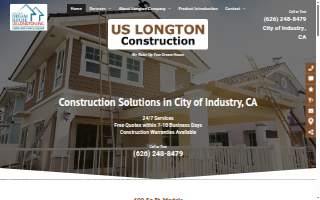 US Longton Construction Inc website