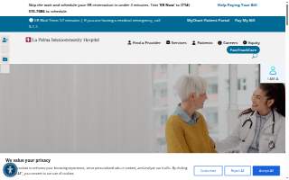 La Palma Intercommunity Hospital website