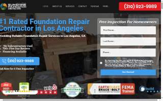 Sunshine Foundation Repairs of La Palma website