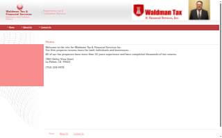 Waldman Tax website