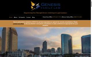 Genesis Family Law of La Presa website