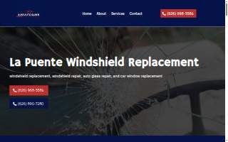 Alex Auto Glass of La Puente website