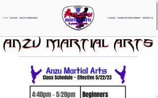 Anzu Martial Arts of La Puente website
