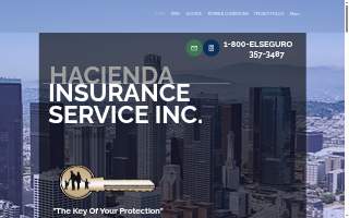 Hacienda Insurance Services of La Puente website