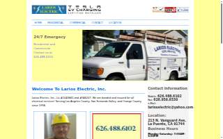 Larios Electric Inc website