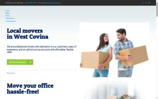 West Covina Movers of La Puente website