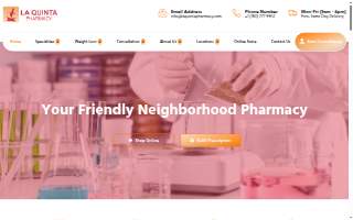 La Quinta Pharmacy-Best Pharmacy in California website