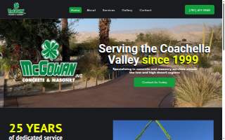 McGowan Concrete Inc. website