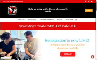 Old Town Artisan Studios website