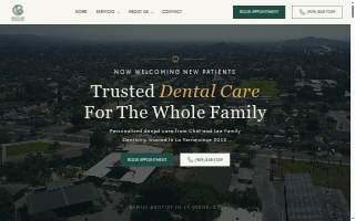 Choi and Lee Family Dentistry website