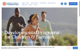 Green Family Therapies website