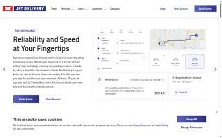 Jet Delivery of La Verne website