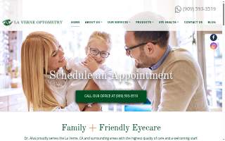 La Verne Optometry website