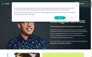 Modern IT website