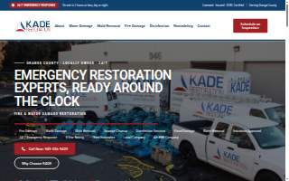 Kade Restoration website