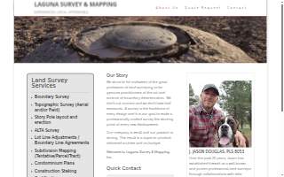 Laguna Survey & Mapping Inc. of Ladera Ranch website