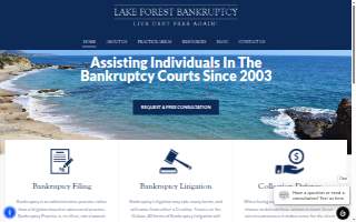 Lake Forest Bankruptcy website