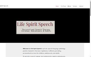 Life Spirit Speech website