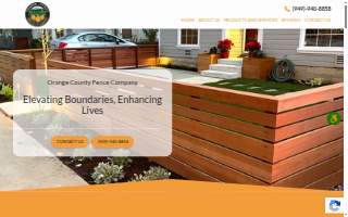 Orange County Fence Company website