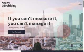 Ability Advertising of Lafayette website