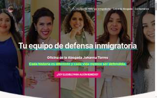 Abogada de Inmigración Johanna Torres website