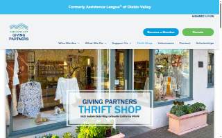 Assistance League Thrift Shop website