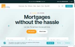 JVM Lending of Lafayette website