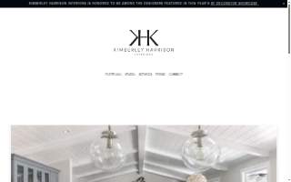 Kimberley Harrison Interiors website