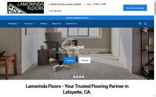 Lamorinda Floors of Lafayette website