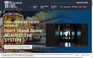 The Blalock Law Firm, PC of Lafayette website