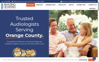 Amazing Hearing of Laguna Beach website