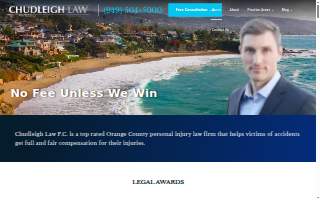 Chudleigh Law P.C. website