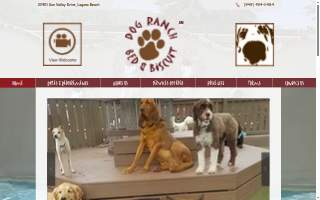 Dog Ranch Bed & Biscuit website